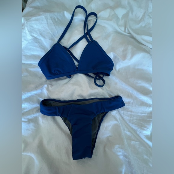 Jolyn Clothing Swim Jolyn Swimsuit Blueberry Color Poshmark